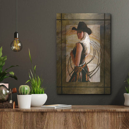 Luxe Metal Art 'Come Along' by J. E. Knauf, Metal Wall Art,12x16