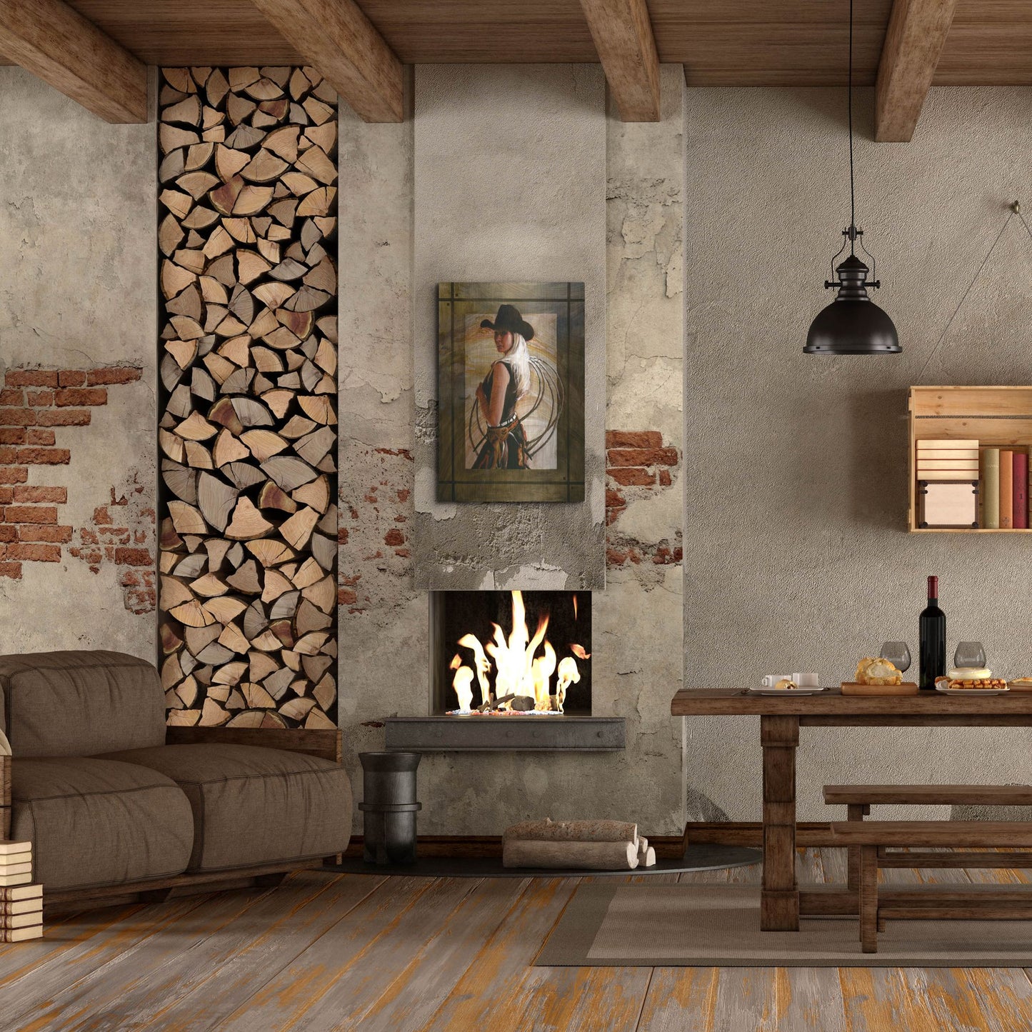 Luxe Metal Art 'Come Along' by J. E. Knauf, Metal Wall Art,24x36