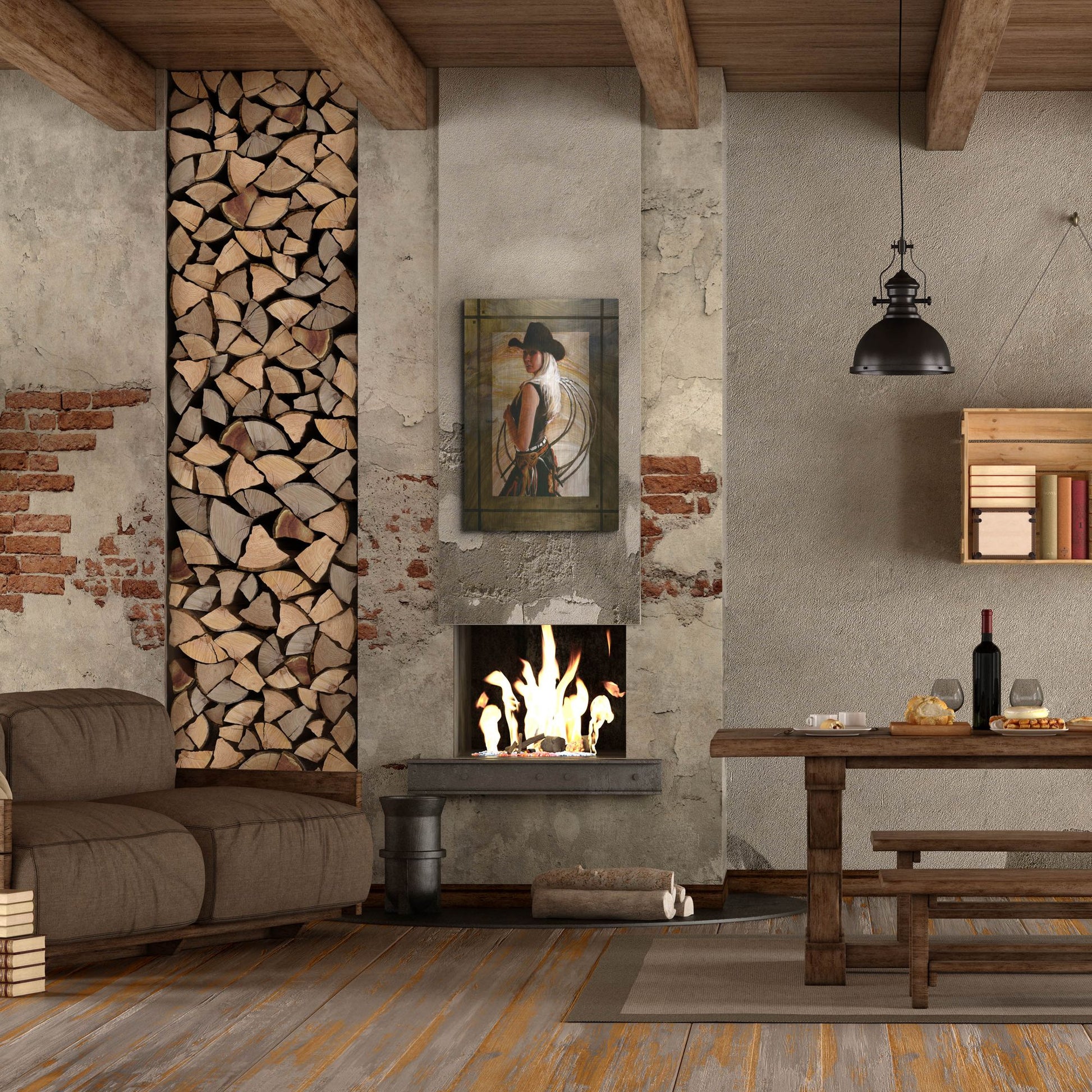 Luxe Metal Art 'Come Along' by J. E. Knauf, Metal Wall Art,24x36