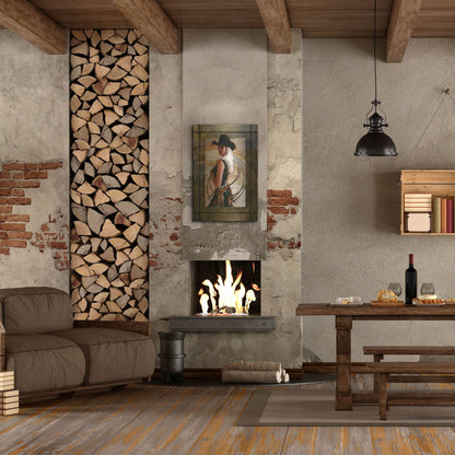 Luxe Metal Art 'Come Along' by J. E. Knauf, Metal Wall Art,24x36