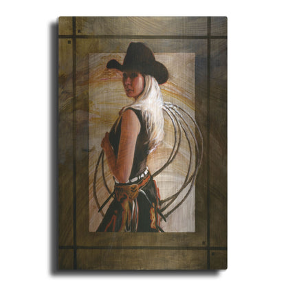 Luxe Metal Art 'Come Along' by J. E. Knauf, Metal Wall Art