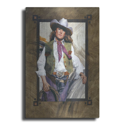 Luxe Metal Art 'Come On Over' by J. E. Knauf, Metal Wall Art