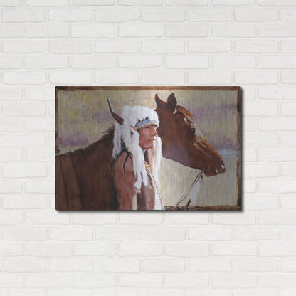 Luxe Metal Art 'Coming Home' by J. E. Knauf, Metal Wall Art,36x24