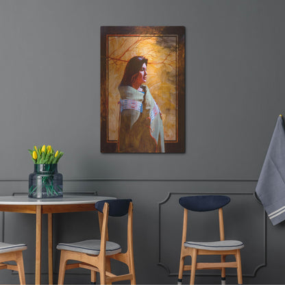 Luxe Metal Art 'Fall' by J. E. Knauf, Metal Wall Art,24x36