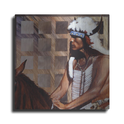 Luxe Metal Art 'Hazard' by J. E. Knauf, Metal Wall Art