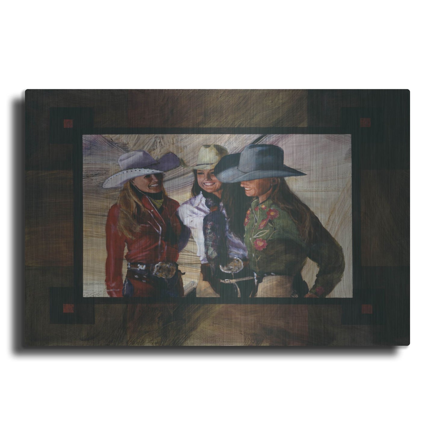 Luxe Metal Art 'Headin For Trouble' by J. E. Knauf, Metal Wall Art