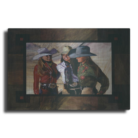 Luxe Metal Art 'Headin For Trouble' by J. E. Knauf, Metal Wall Art