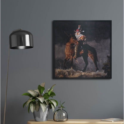 Luxe Metal Art 'Hill Top' by J. E. Knauf, Metal Wall Art,24x24