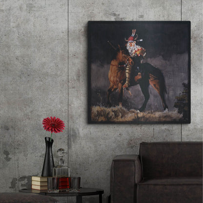 Luxe Metal Art 'Hill Top' by J. E. Knauf, Metal Wall Art,36x36