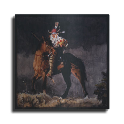 Luxe Metal Art 'Hill Top' by J. E. Knauf, Metal Wall Art