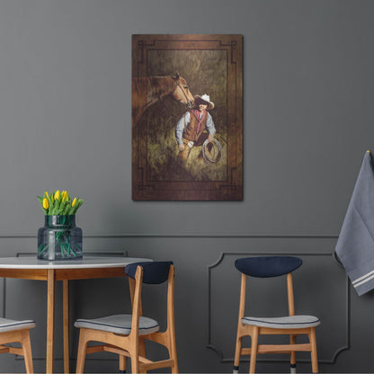 Luxe Metal Art 'In The Spotlight' by J. E. Knauf, Metal Wall Art,24x36