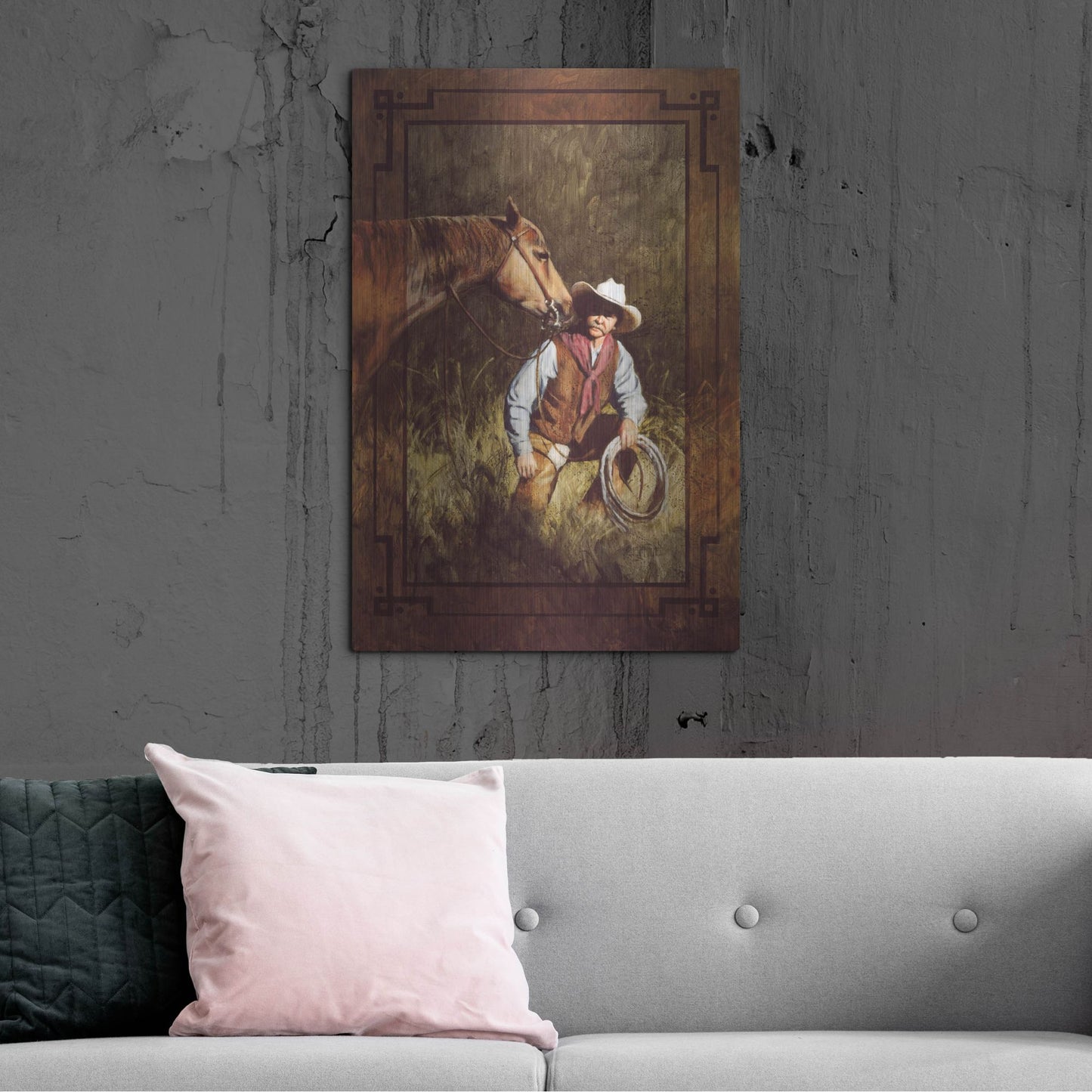 Luxe Metal Art 'In The Spotlight' by J. E. Knauf, Metal Wall Art,24x36