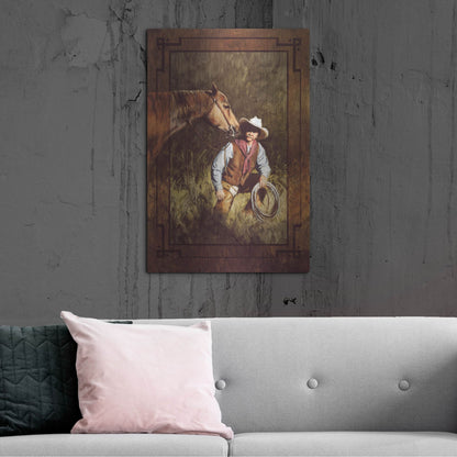 Luxe Metal Art 'In The Spotlight' by J. E. Knauf, Metal Wall Art,24x36