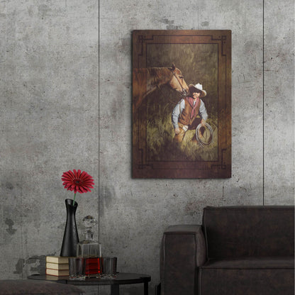 Luxe Metal Art 'In The Spotlight' by J. E. Knauf, Metal Wall Art,24x36