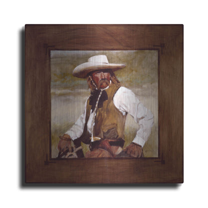 Luxe Metal Art 'Just A Look' by J. E. Knauf, Metal Wall Art