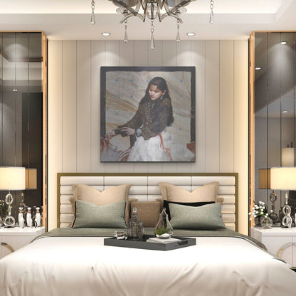 Luxe Metal Art 'On Family Land' by J. E. Knauf, Metal Wall Art,36x36