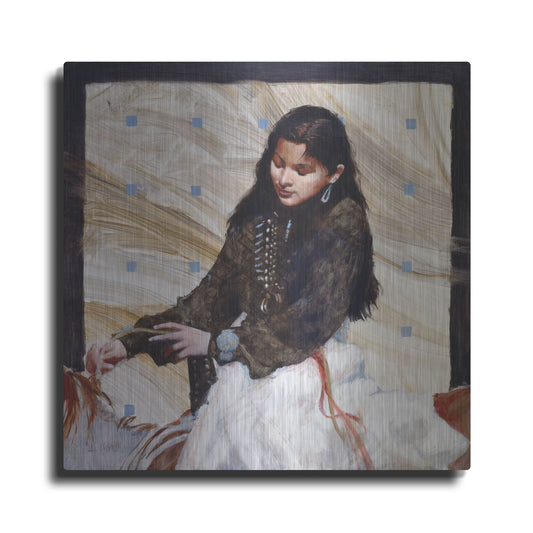 Luxe Metal Art 'On Family Land' by J. E. Knauf, Metal Wall Art