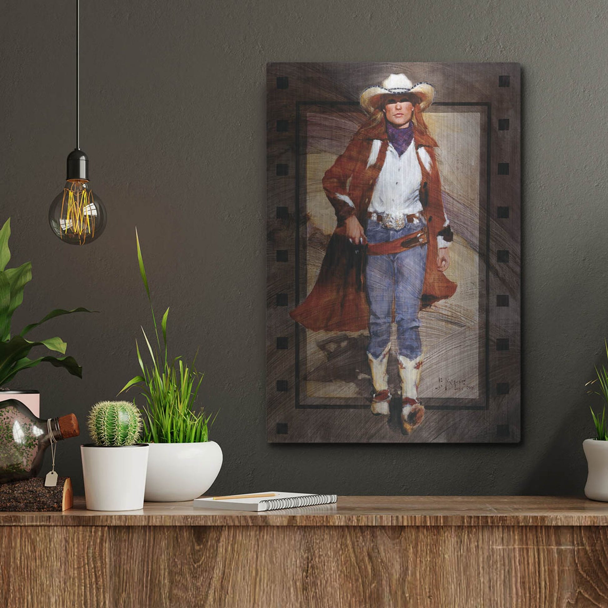 Luxe Metal Art 'On The March' by J. E. Knauf, Metal Wall Art,12x16