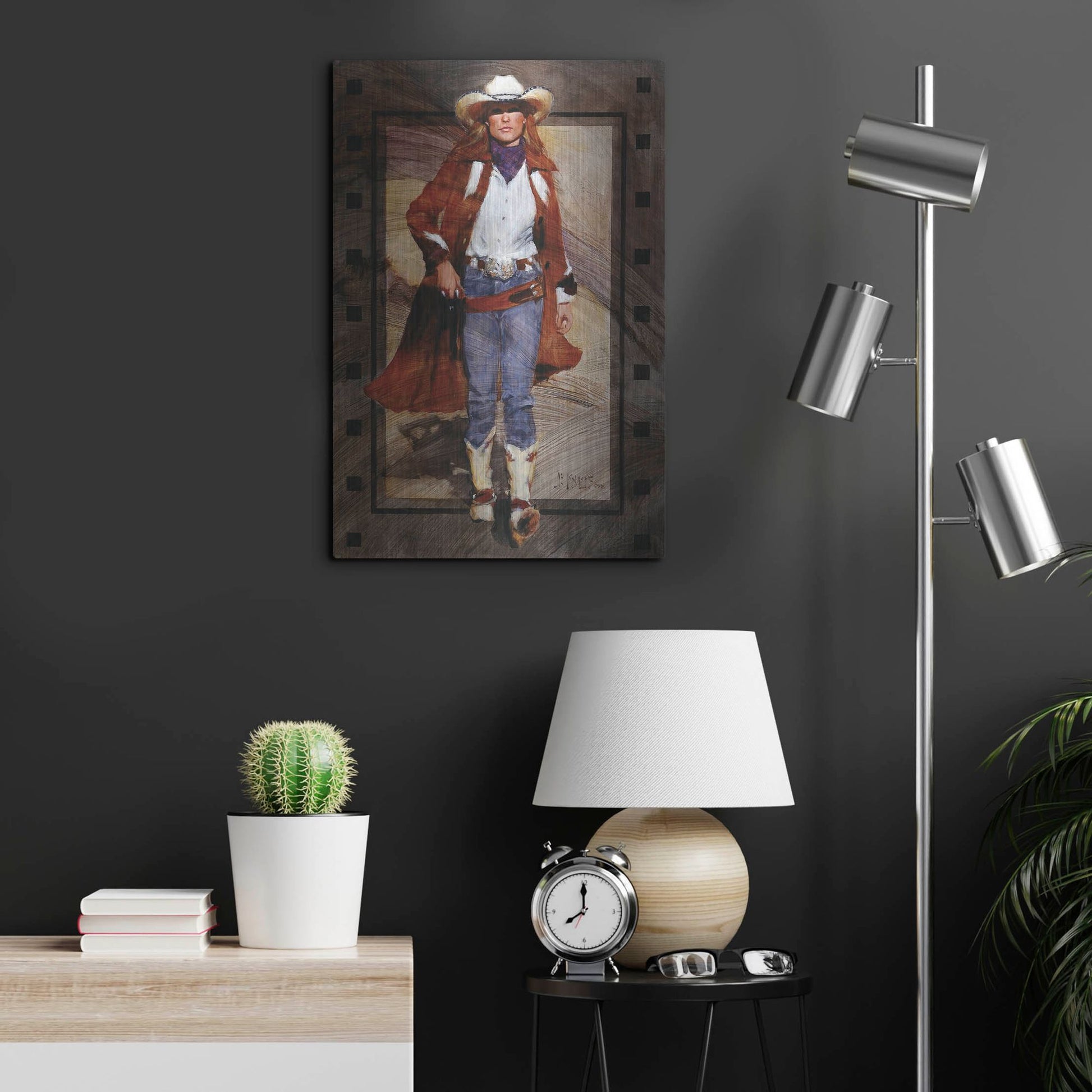 Luxe Metal Art 'On The March' by J. E. Knauf, Metal Wall Art,16x24