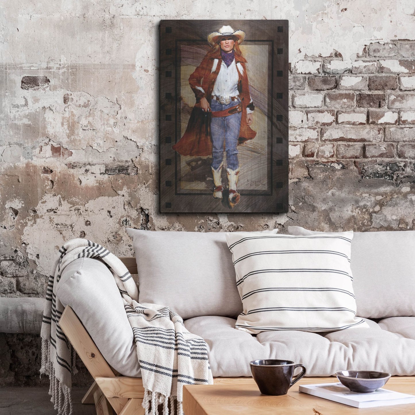 Luxe Metal Art 'On The March' by J. E. Knauf, Metal Wall Art,24x36