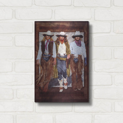 Luxe Metal Art 'Rumble' by J. E. Knauf, Metal Wall Art,12x16