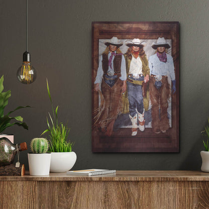 Luxe Metal Art 'Rumble' by J. E. Knauf, Metal Wall Art,12x16