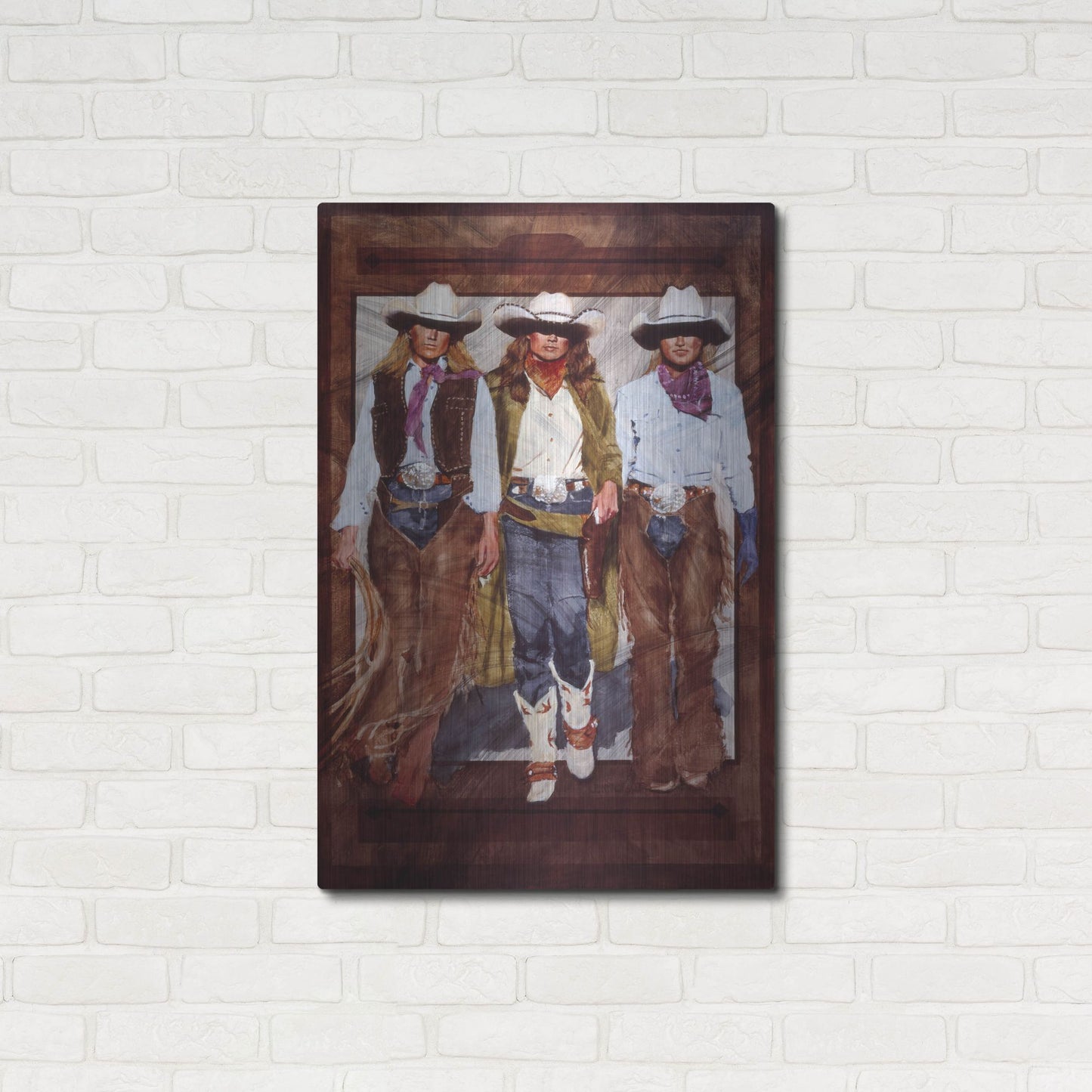 Luxe Metal Art 'Rumble' by J. E. Knauf, Metal Wall Art,24x36