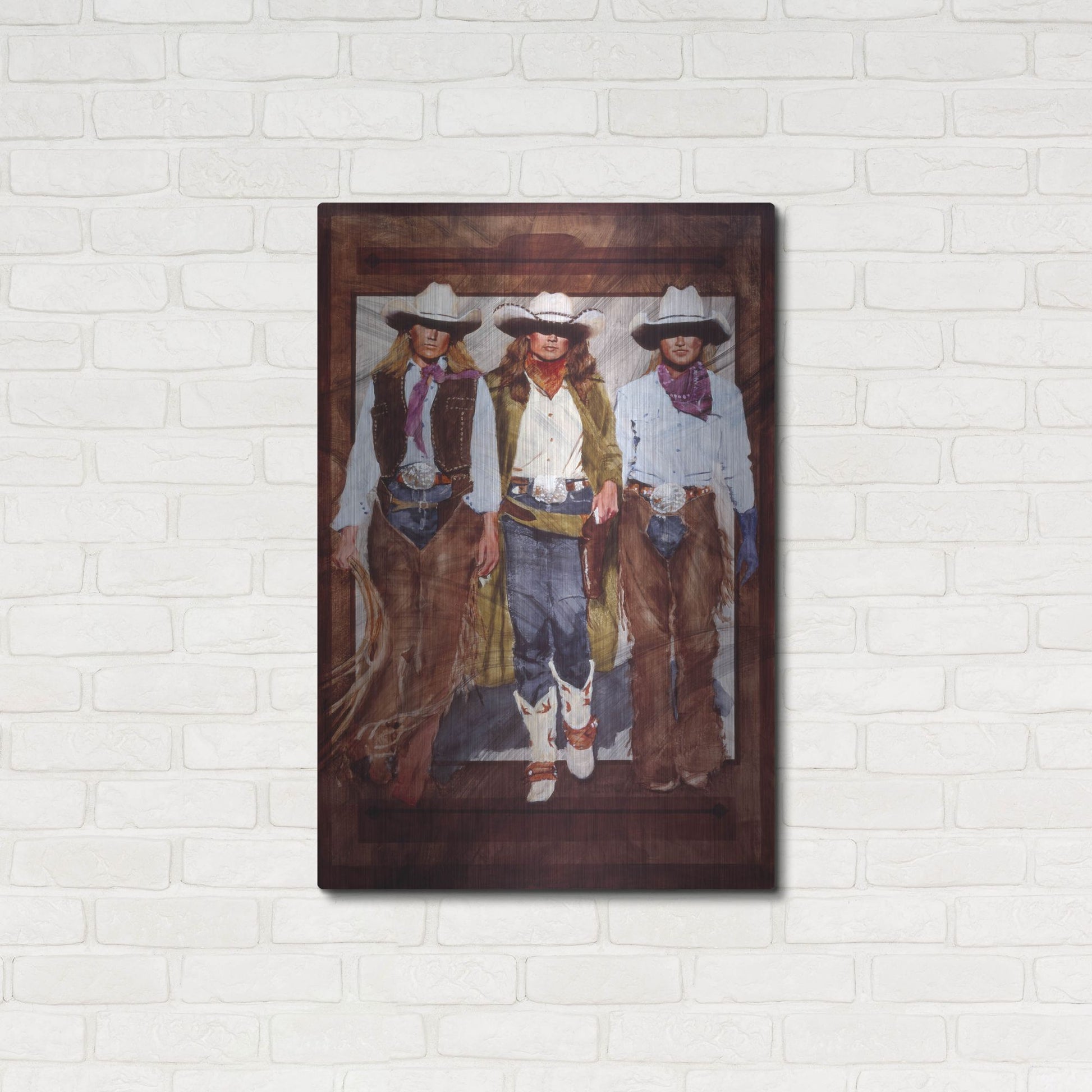 Luxe Metal Art 'Rumble' by J. E. Knauf, Metal Wall Art,24x36