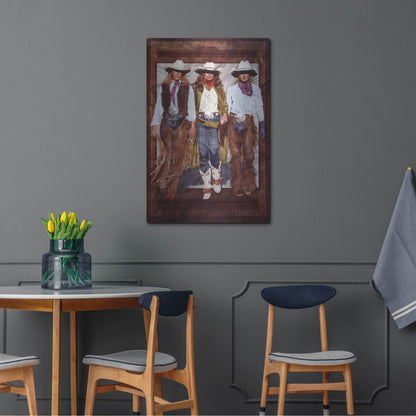 Luxe Metal Art 'Rumble' by J. E. Knauf, Metal Wall Art,24x36