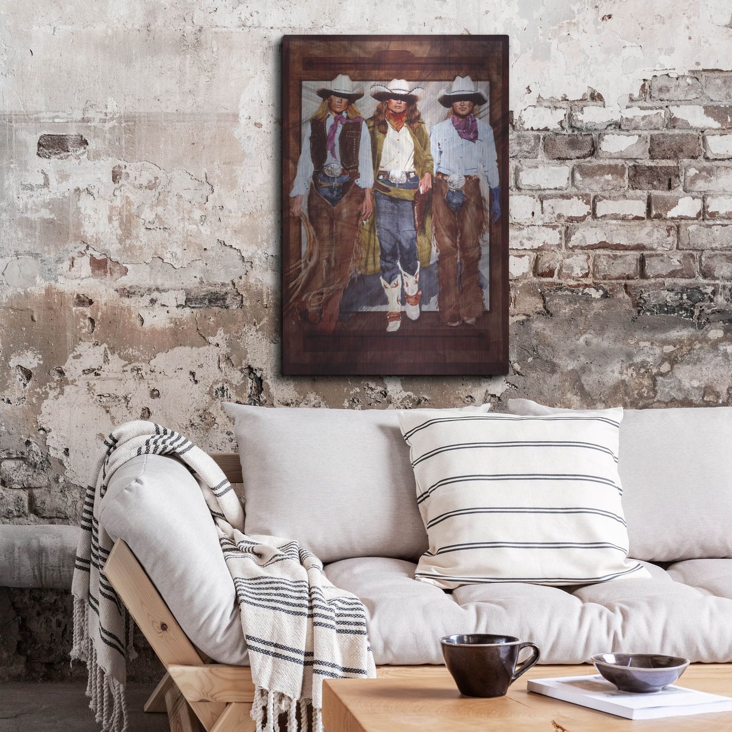 Luxe Metal Art 'Rumble' by J. E. Knauf, Metal Wall Art,24x36