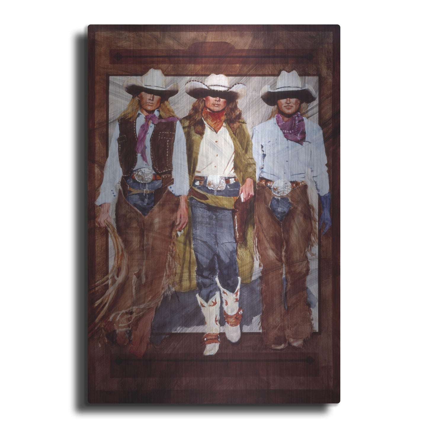 Luxe Metal Art 'Rumble' by J. E. Knauf, Metal Wall Art