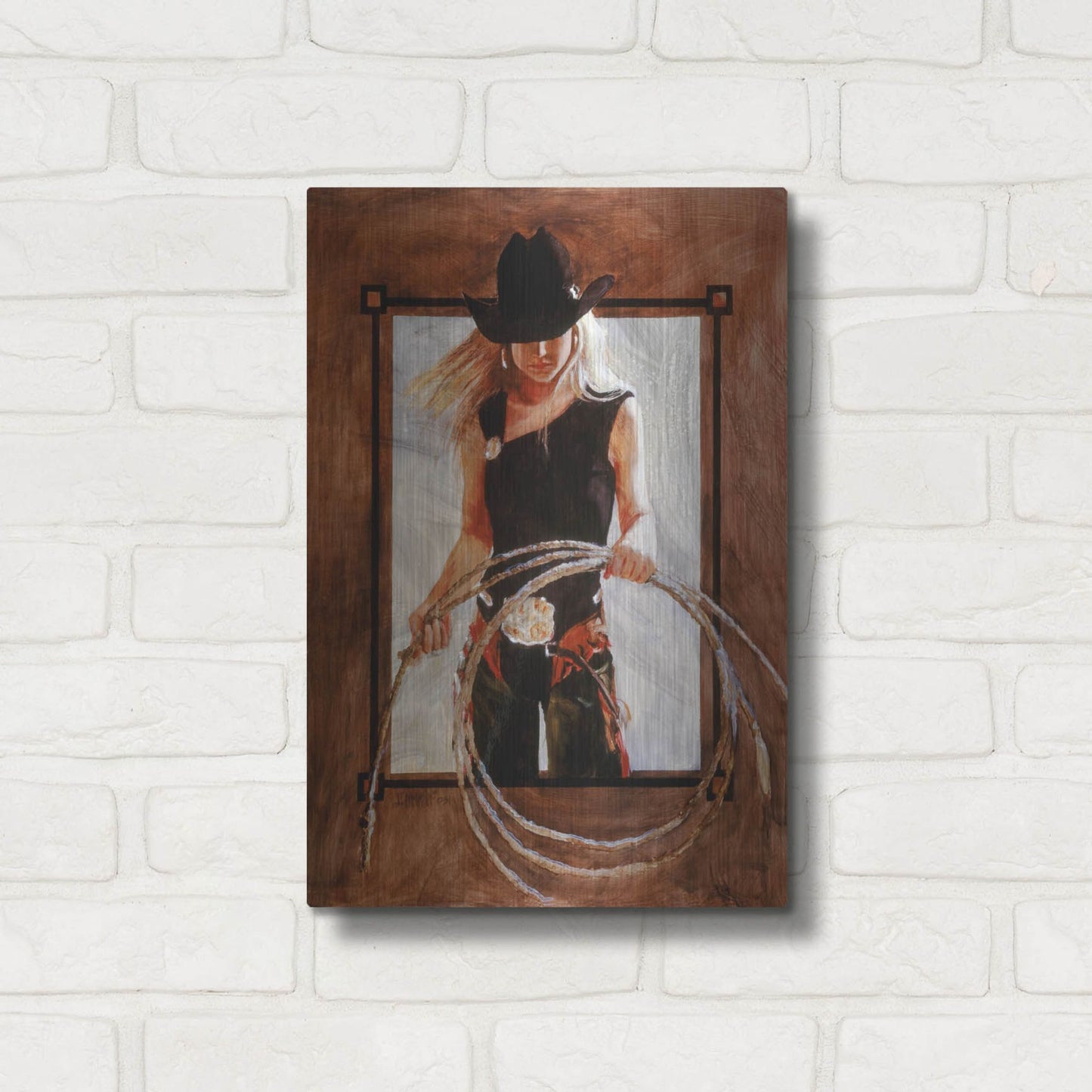 Luxe Metal Art 'Tools Of The Trade' by J. E. Knauf, Metal Wall Art,12x16