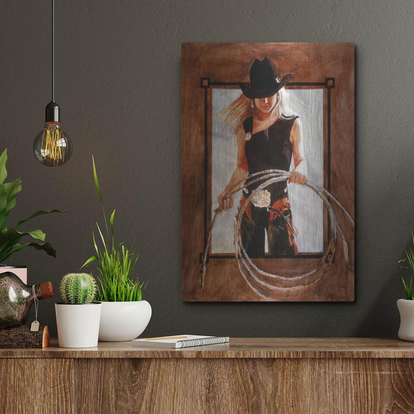 Luxe Metal Art 'Tools Of The Trade' by J. E. Knauf, Metal Wall Art,12x16