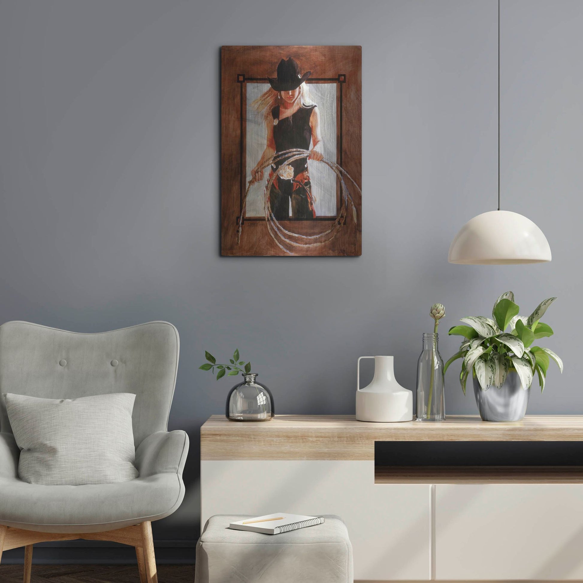 Luxe Metal Art 'Tools Of The Trade' by J. E. Knauf, Metal Wall Art,16x24