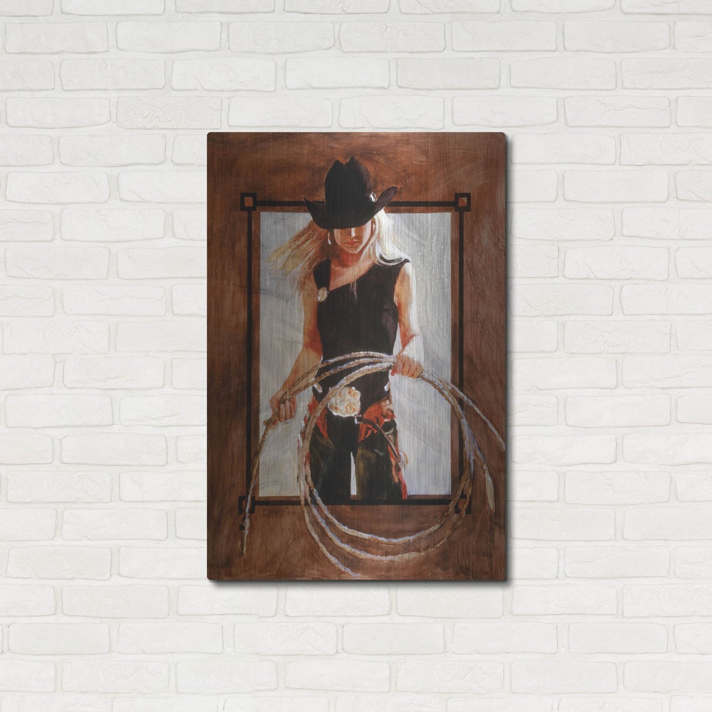 Luxe Metal Art 'Tools Of The Trade' by J. E. Knauf, Metal Wall Art,24x36