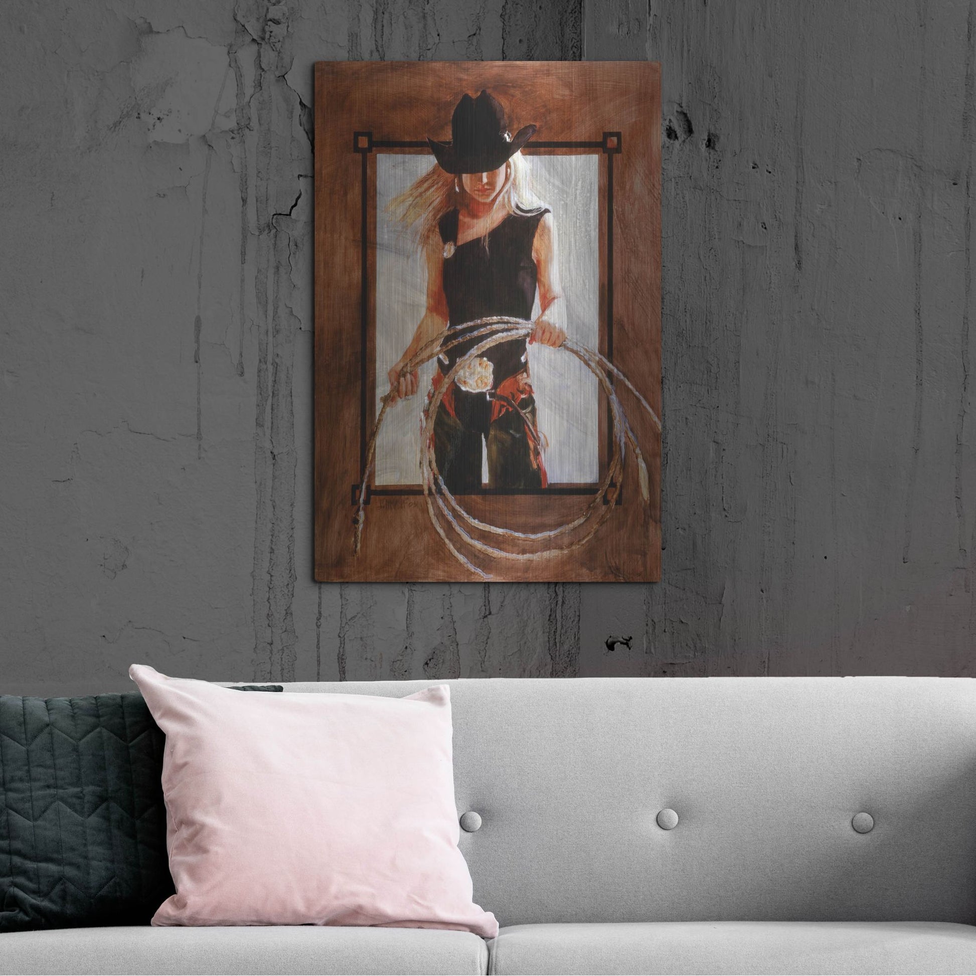Luxe Metal Art 'Tools Of The Trade' by J. E. Knauf, Metal Wall Art,24x36