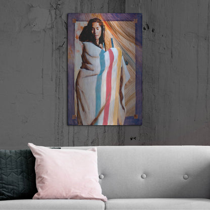 Luxe Metal Art 'Turnaround' by J. E. Knauf, Metal Wall Art,24x36
