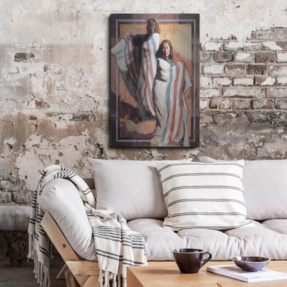 Luxe Metal Art 'Turns In Time' by J. E. Knauf, Metal Wall Art,24x36
