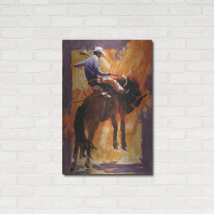 Luxe Metal Art 'Up In Front' by J. E. Knauf, Metal Wall Art,24x36