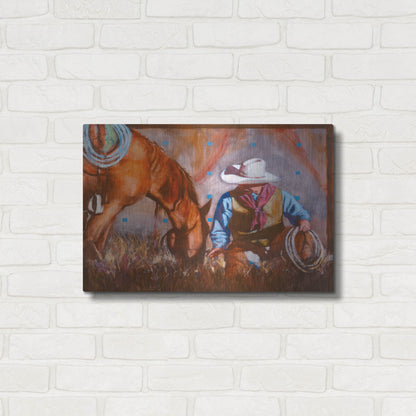 Luxe Metal Art 'A Single Moment' by J. E. Knauf, Metal Wall Art,24x16