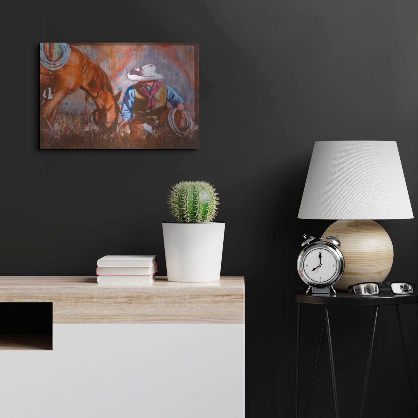 Luxe Metal Art 'A Single Moment' by J. E. Knauf, Metal Wall Art,24x16