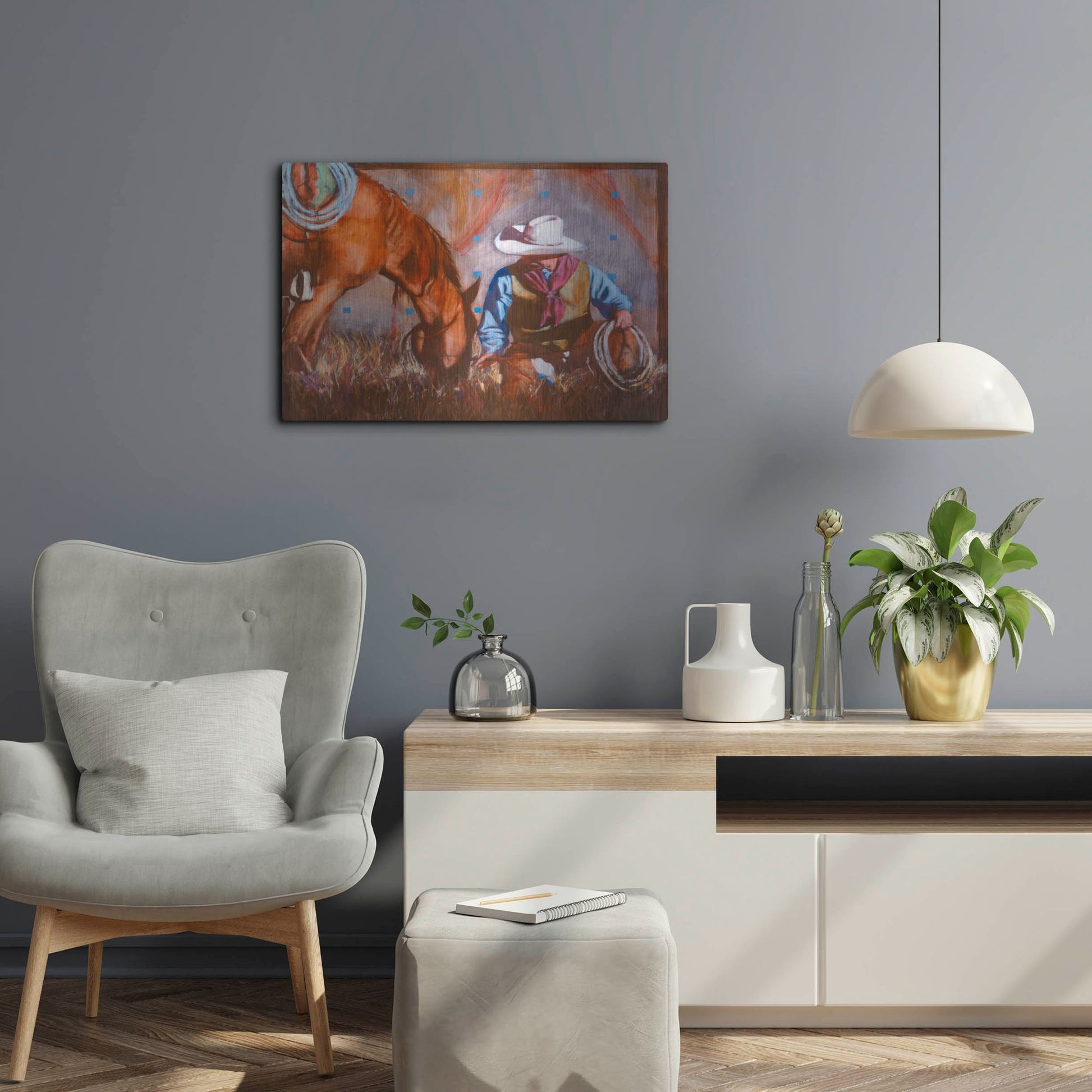 Luxe Metal Art 'A Single Moment' by J. E. Knauf, Metal Wall Art,24x16