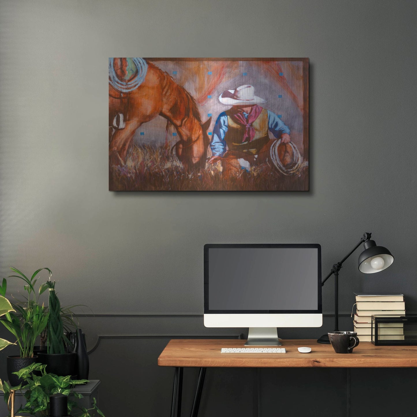 Luxe Metal Art 'A Single Moment' by J. E. Knauf, Metal Wall Art,36x24