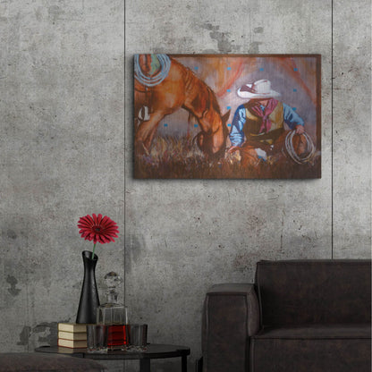 Luxe Metal Art 'A Single Moment' by J. E. Knauf, Metal Wall Art,36x24