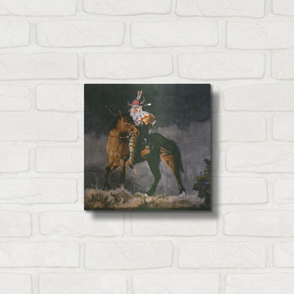 Luxe Metal Art 'Hill Top 2' by J. E. Knauf, Metal Wall Art,12x12