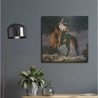 Luxe Metal Art 'Hill Top 2' by J. E. Knauf, Metal Wall Art,24x24