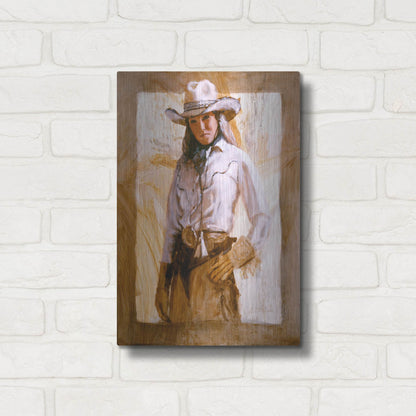 Luxe Metal Art 'I'Ll Count To Three' by J. E. Knauf, Metal Wall Art,12x16