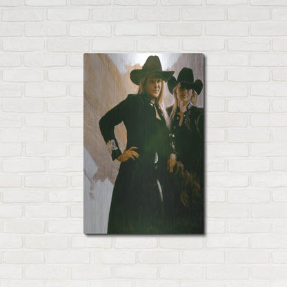Luxe Metal Art 'Attitude' by J. E. Knauf, Metal Wall Art,24x36