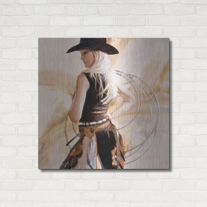 Luxe Metal Art 'Framed' by J. E. Knauf, Metal Wall Art,36x36