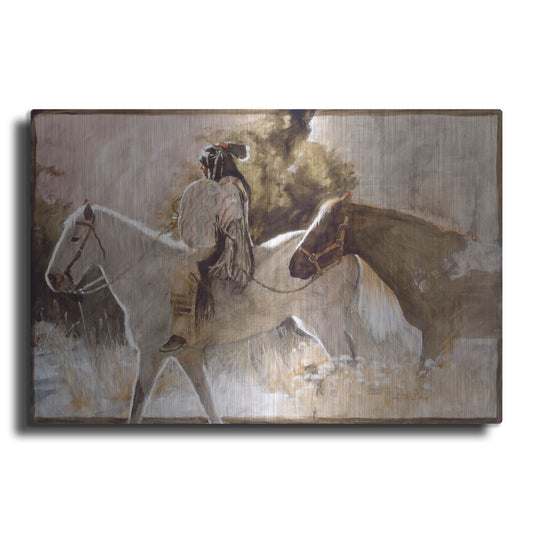 Luxe Metal Art 'In The Lead' by J. E. Knauf, Metal Wall Art